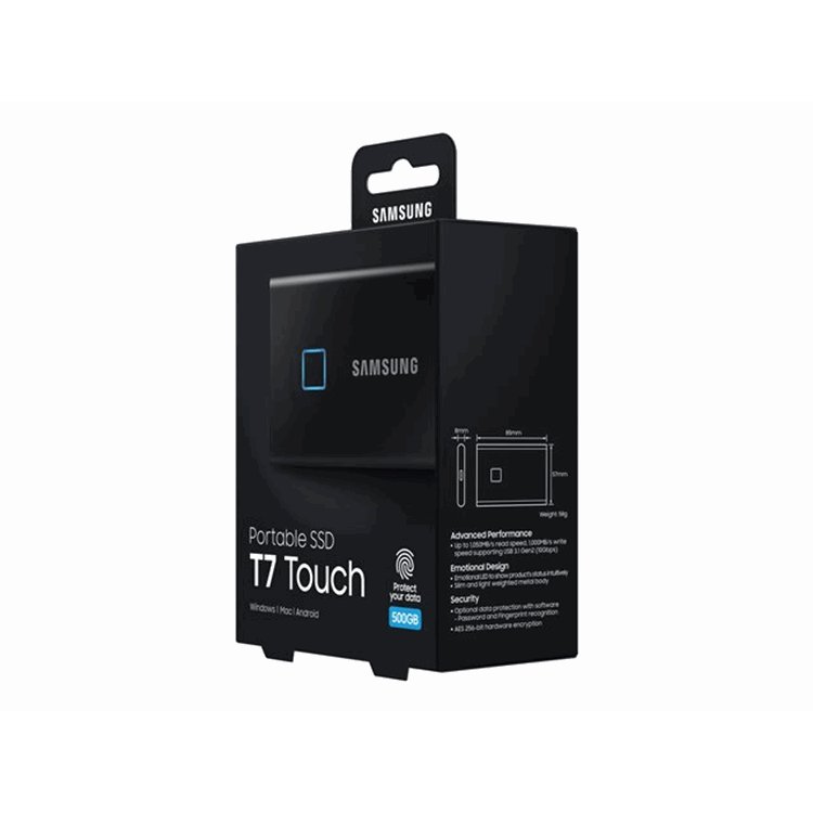 SAMSUNG Portable SSD T7 500GB black SAMSUNG Portable SSD T7 500GB black