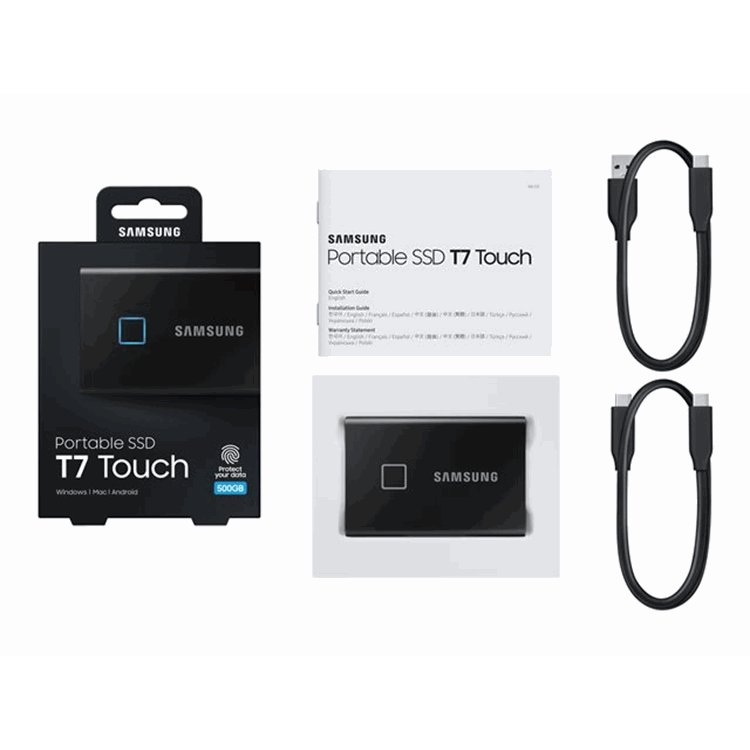 SAMSUNG Portable SSD T7 500GB black SAMSUNG Portable SSD T7 500GB black