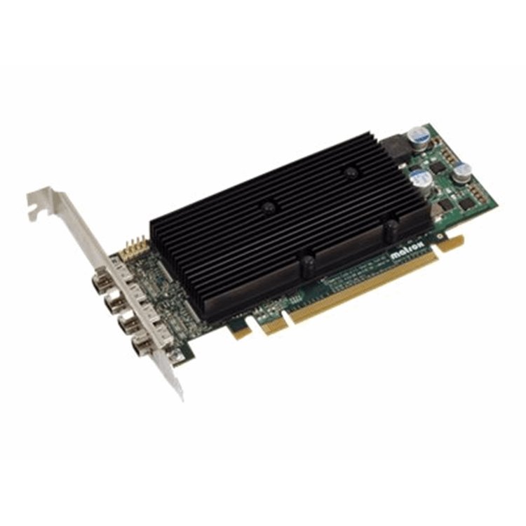 M9148 1GB DDR2 PCIe x16 LowProfile 4x mini-DisplayPort to 4xDisplayPort / 4x DVI - 2560x1600 fanless