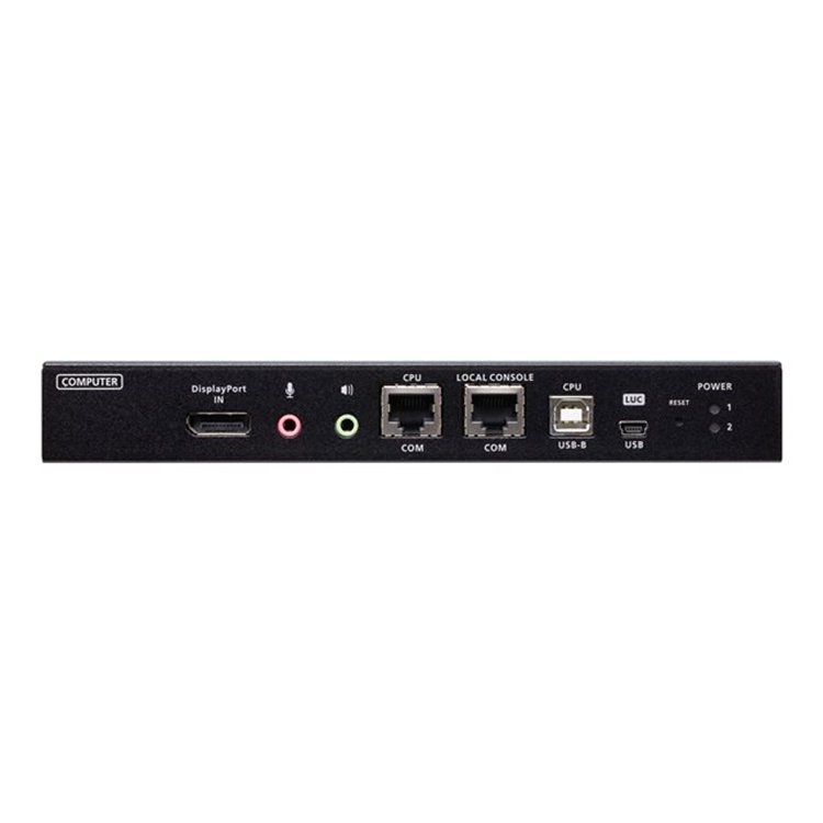 1-Port 4K DisplayPort KVM over IP Switch with Local or Remote Access Virtual Media Power/LAN Redun 1-Port 4K DisplayPort KVM over IP Switch with Local or Remote Access Virtual Media Power/LAN Redun