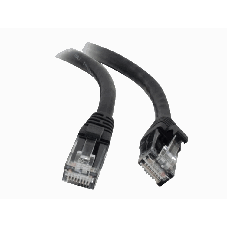 Cbl/10M Mlded/Btd Black CAT5E PVC UTP P