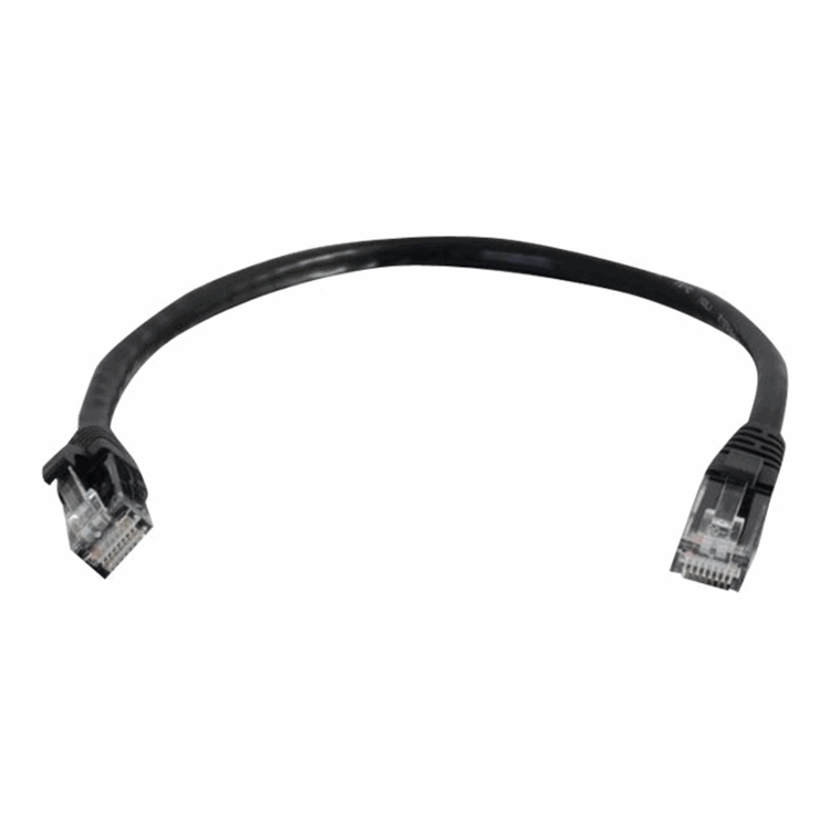 Cbl/10M Mlded/Btd Black CAT5E PVC UTP P