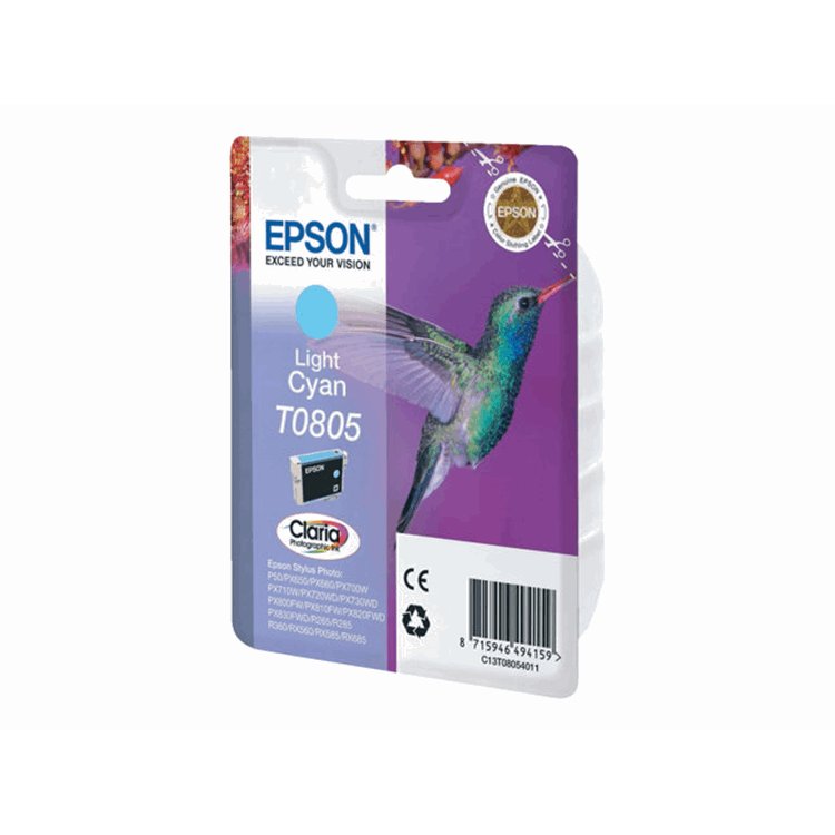 Ink Cartridge T0805 Light-Cyan Blister Ink Cartridge T0805 Light-Cyan Blister