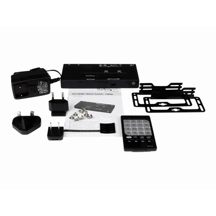 2X2 HDMI Matrix Auto Switcher  1080p