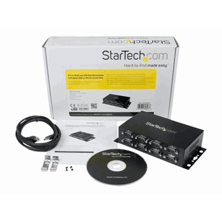 8 Port USB to DB9 RS232 Serial Adapter