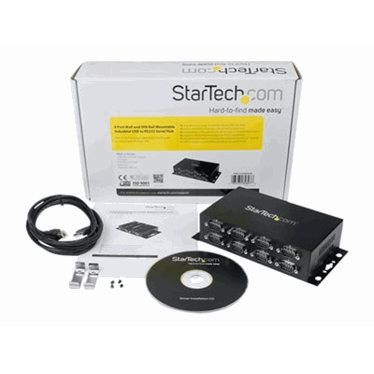 8 Port USB to DB9 RS232 Serial Adapter