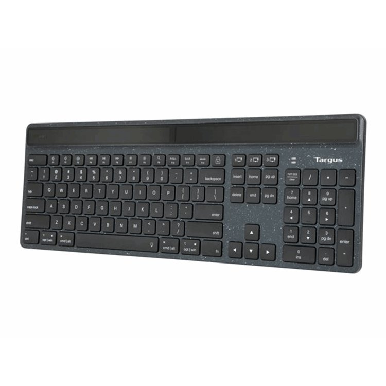 EcoSmart Energy Harvesting Antimicrobial Bluetooth Keyboard (NO)