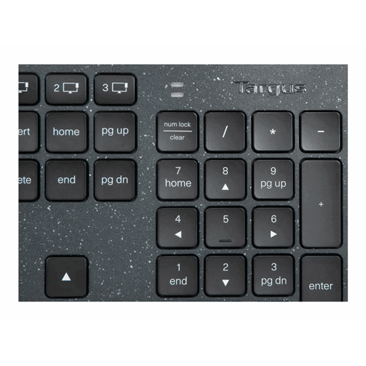 EcoSmart Energy Harvesting Antimicrobial Bluetooth Keyboard (DE)