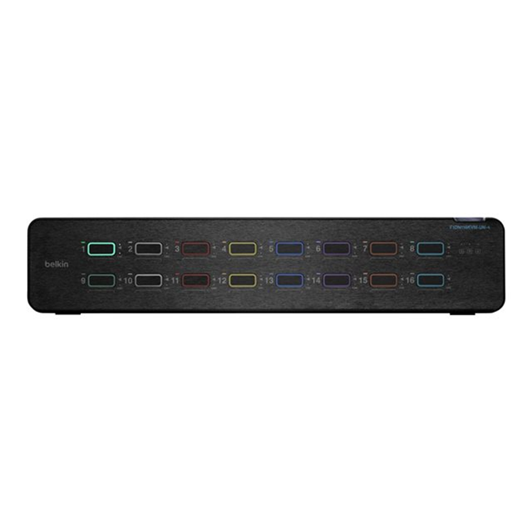 16-Port Video Secure Desktop KVM Switch