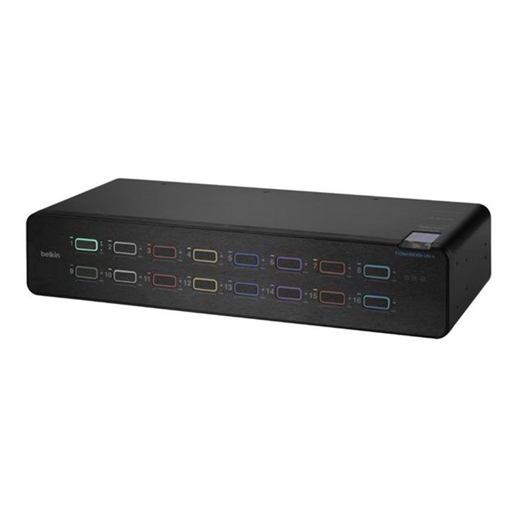 16-Port Video Secure Desktop KVM Switch