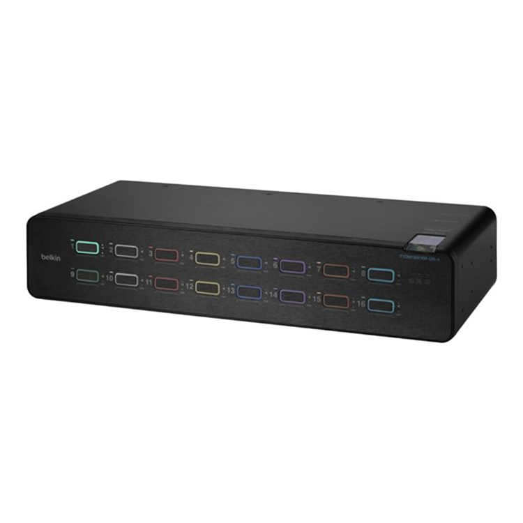16-Port Video Secure Desktop KVM Switch