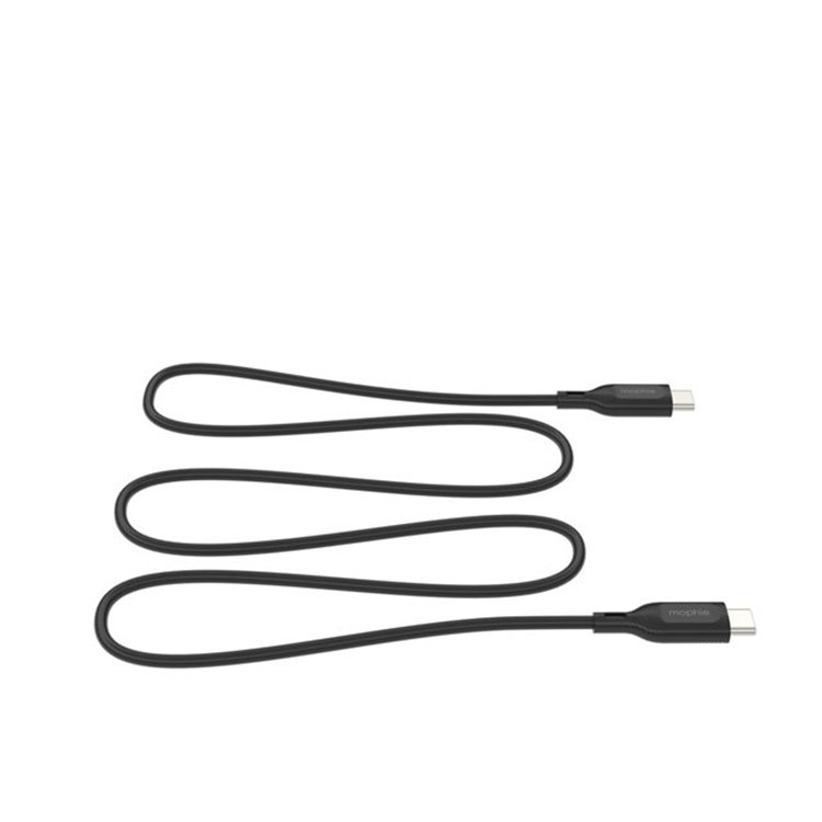 mophie Ess Cable USBC USBC 1M FG Black mophie Ess Cable USBC USBC 1M FG Black