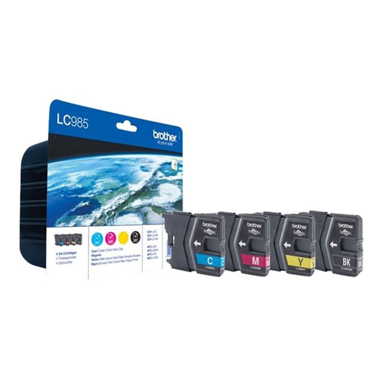 Ink/Blister 4pk BK/C/M/Y DCP-J315/J125