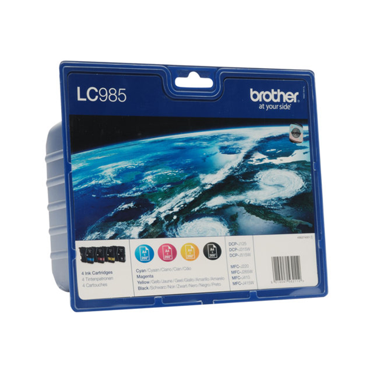 Ink/Blister 4pk BK/C/M/Y DCP-J315/J125