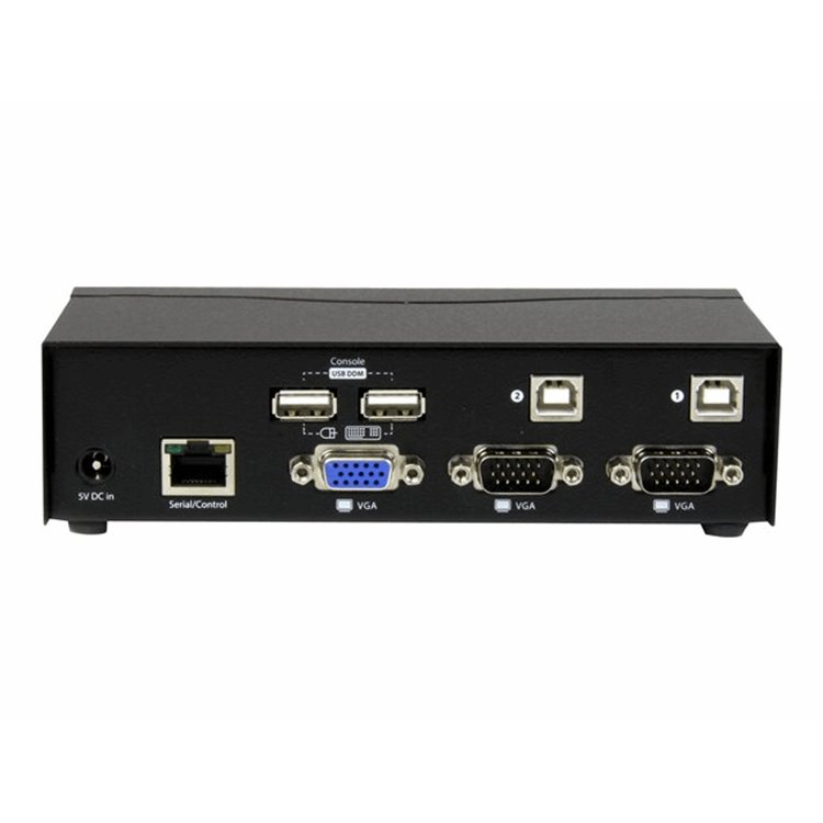 2 Port USB VGA KVM Switch with DDM 2 Port USB VGA KVM Switch with DDM