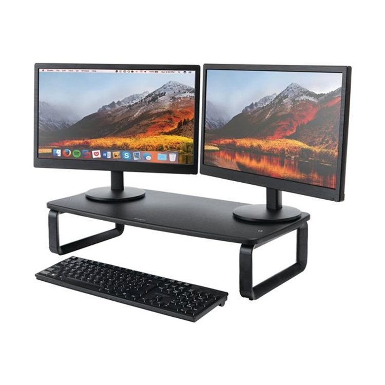 Monitor Stand Plus Wide Black