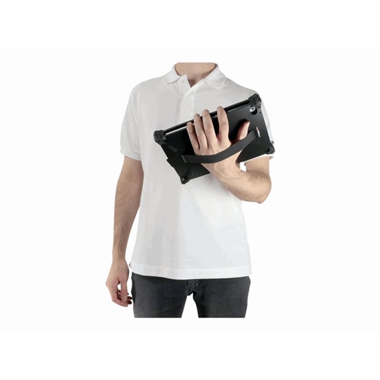 Resist case for iPad 2019 10.1i - With elastic hand strap and stylus holder - Delivered with shoulde