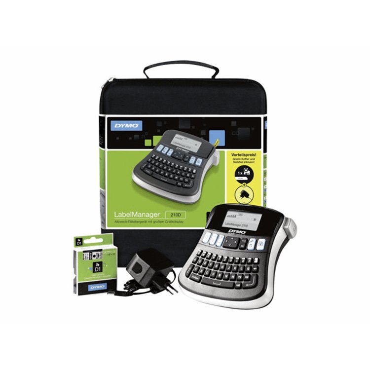 DYMO LABELMANAGER 210D KIT QWERTZ