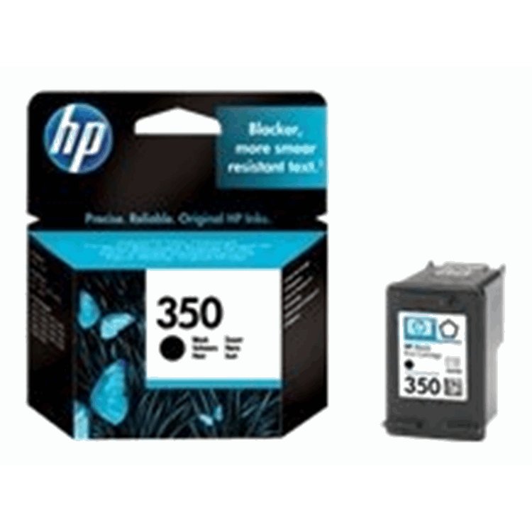 HP Ink cartridge no.350 black 4.5ml with Vivera Ink for D4360/J6410/C4280/C4480/C4580/D5360