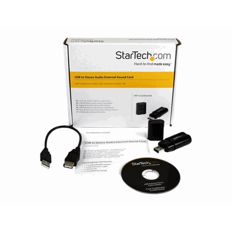 USB 2.0 TO AUDIO ADAPTER