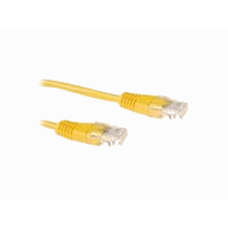 Ib8800 utp c6 patch yl 0.50m. Eenh. 1 stk