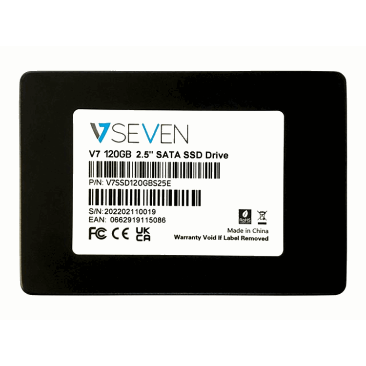 120GB V7 2.5in SSD BULK PK 7mm 3D TLC