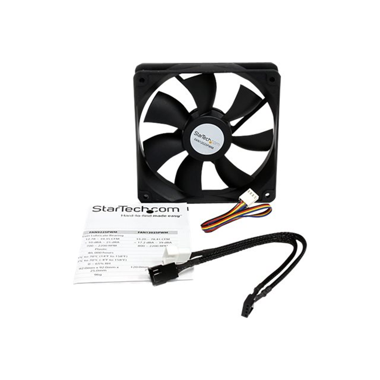 120x25mm Computer Case Fan with PWM Pu