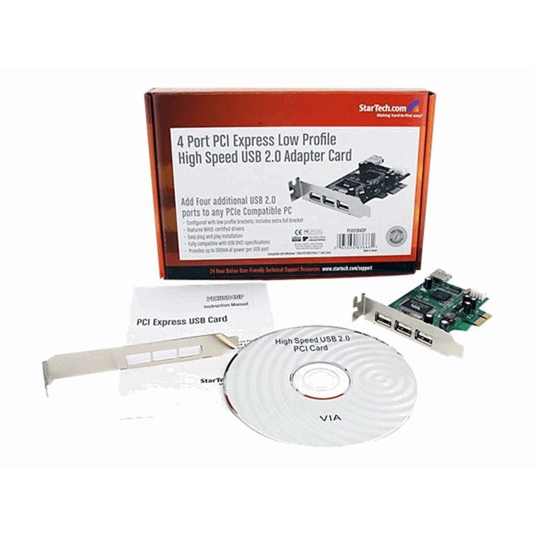 4 PORT PCI EXPRESS LOW PROFILE HIGH SPE