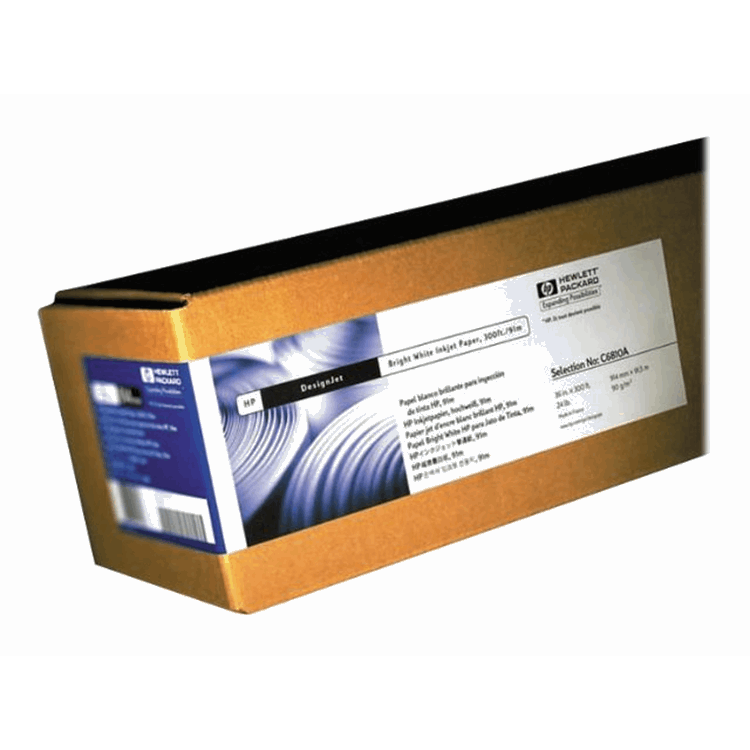 HP Paper/Bright White 36"x45.7m DJ