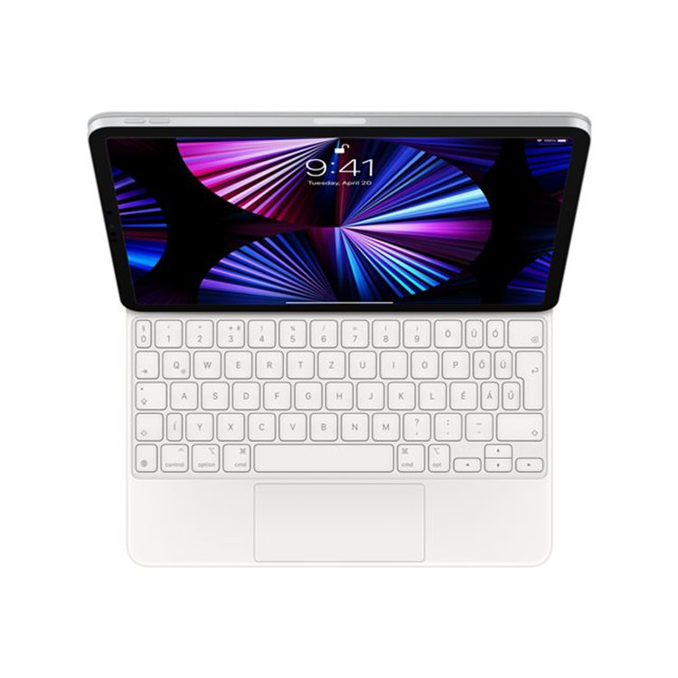 iPad Magic Keyboard 11 White-Swe