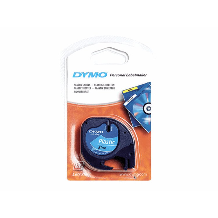 Tape/Plastic Blue 12mx4mm f LetraTag Tape/Plastic Blue 12mx4mm f LetraTag