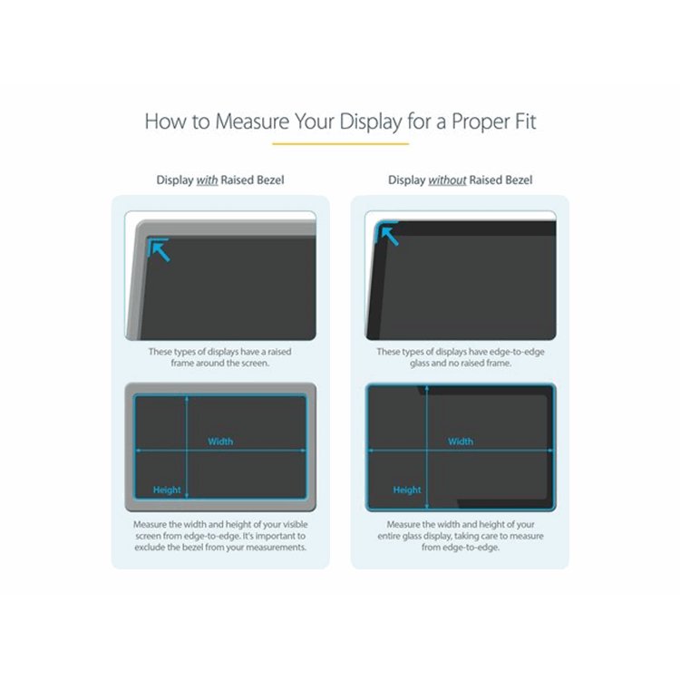 23 in. Monitor Privacy Screen - Universa