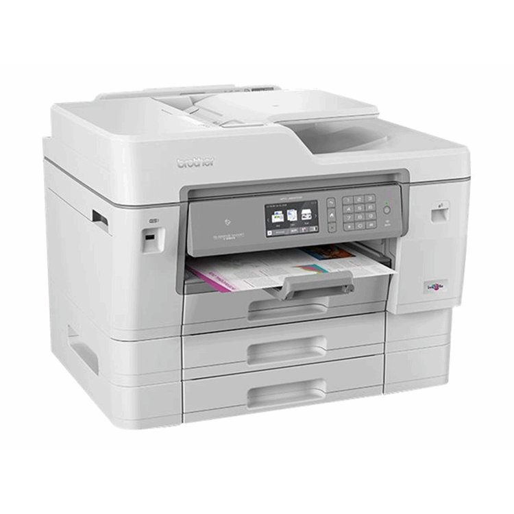 MFC-J6947DW ADF A3 33K6.35/27 ppm (Z/W/Kleur). 1200x4800 dpi. 512MB. USB 2.0 LCD touchscreen. LAN/WL