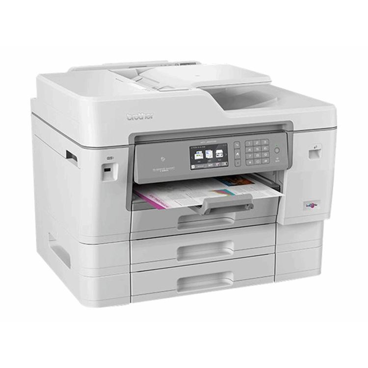 MFC-J6947DW ADF A3 33K6.35/27 ppm (Z/W/Kleur). 1200x4800 dpi. 512MB. USB 2.0 LCD touchscreen. LAN/WL