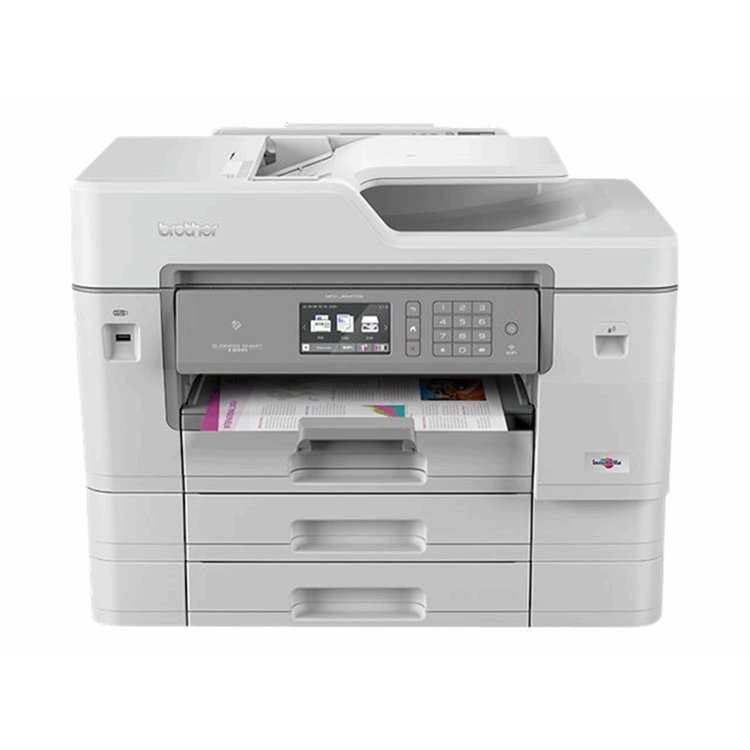 MFC-J6947DW ADF A3 33K6.35/27 ppm (Z/W/Kleur). 1200x4800 dpi. 512MB. USB 2.0 LCD touchscreen. LAN/WL