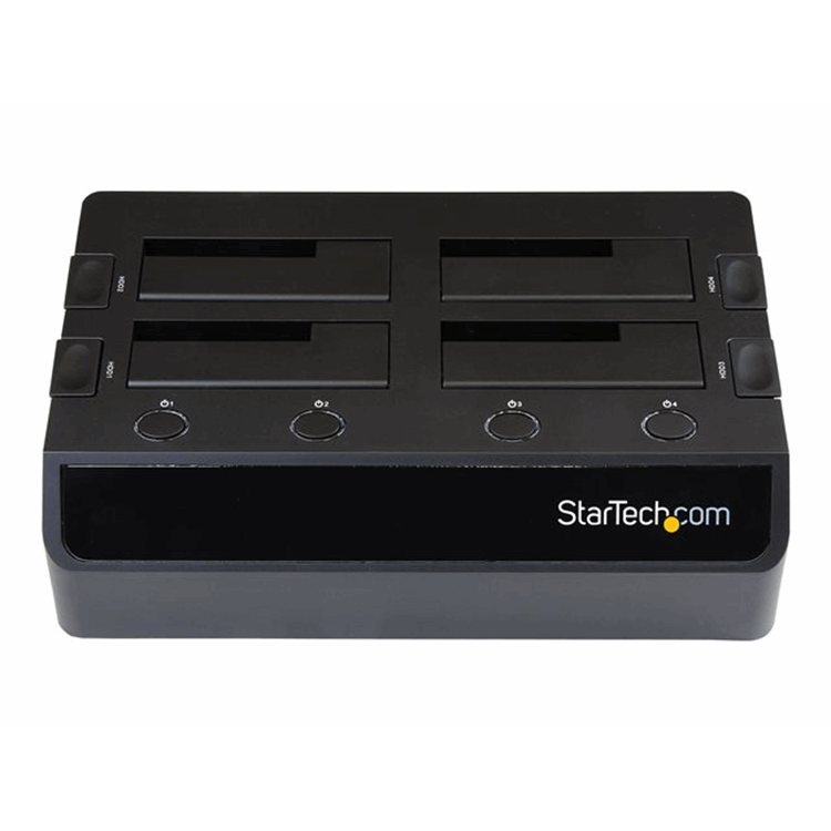USB 3.0 to 4-Bay HDD Dock w/ UASP & Fans