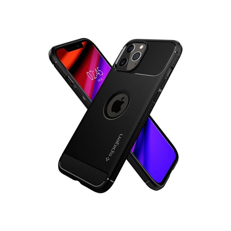 Spigen iPh 12(Pro) Rugg Arm MatBl