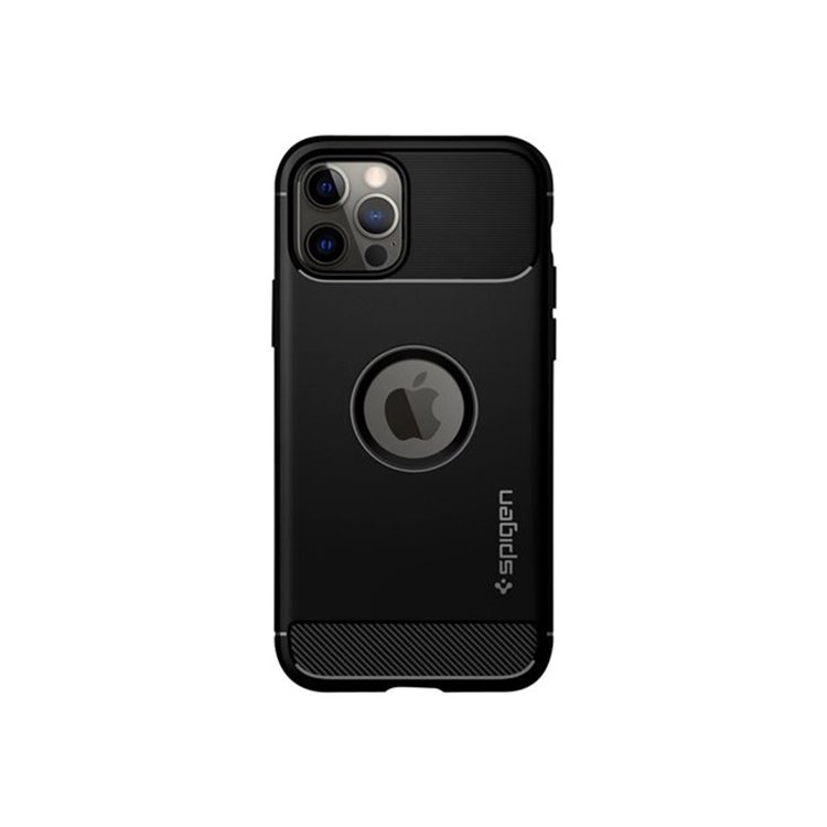 Spigen iPh 12(Pro) Rugg Arm MatBl