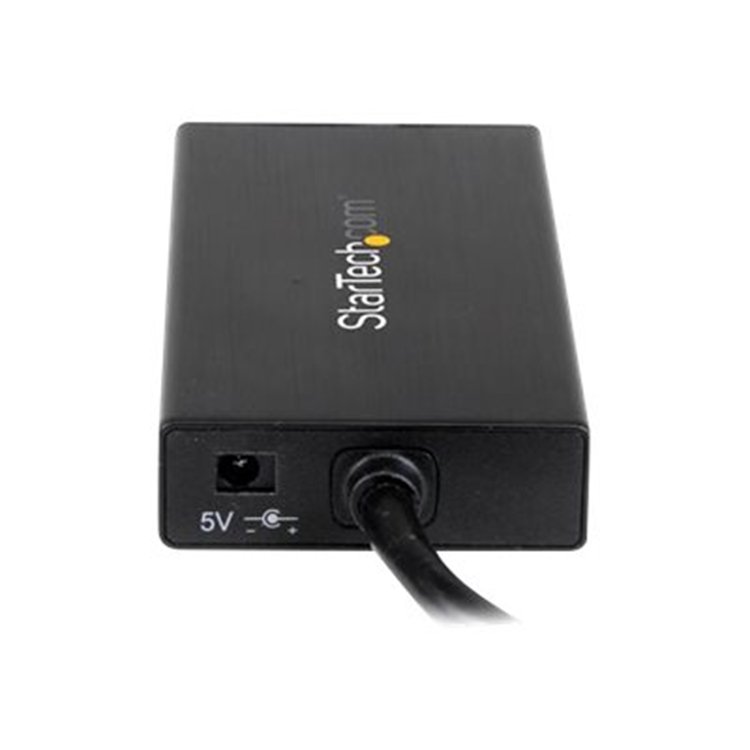 Portable USB 3.0 Hub w/ Gigabit Ethernet