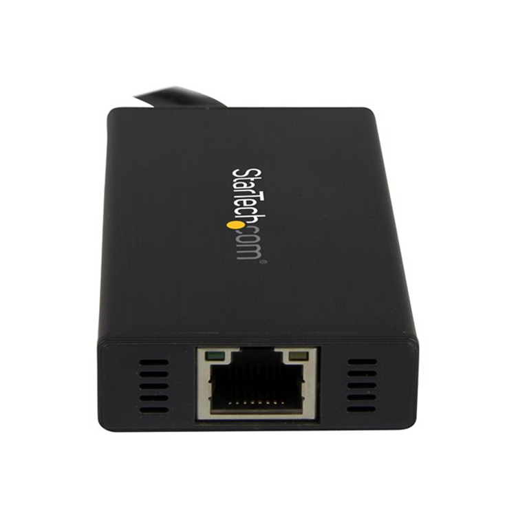 Portable USB 3.0 Hub w/ Gigabit Ethernet