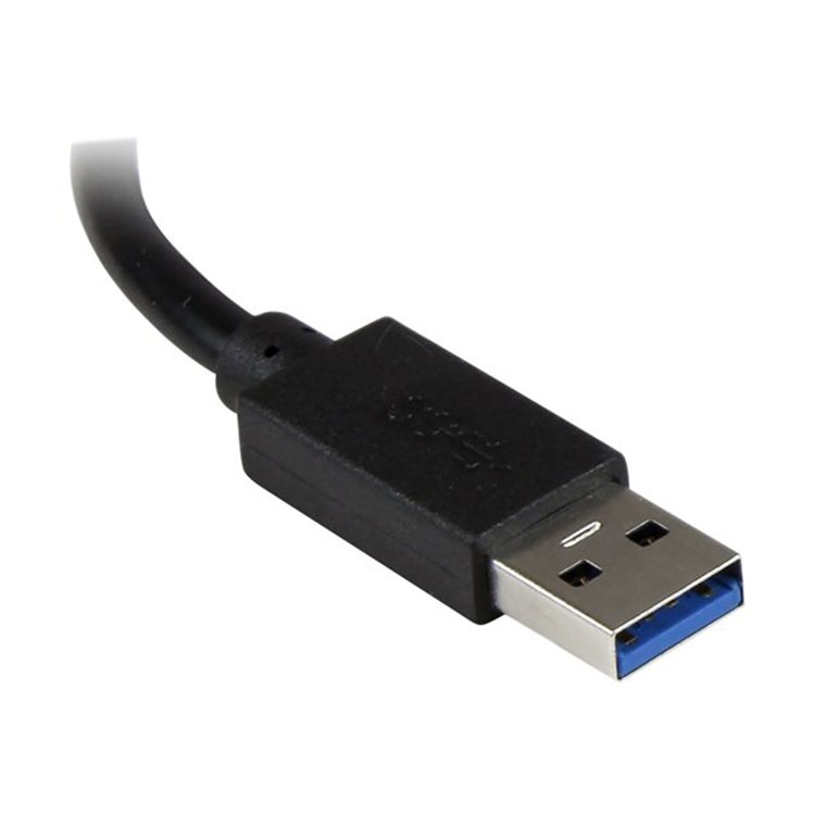 Portable USB 3.0 Hub w/ Gigabit Ethernet