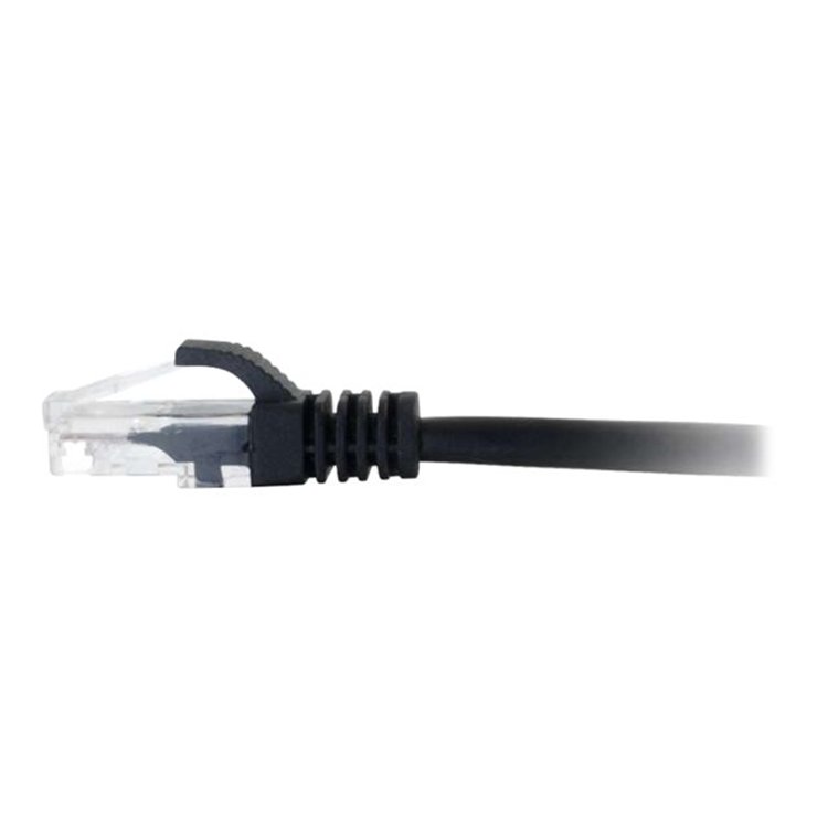 Cbl/1M Black CAT6 PVC Snagless UTP Patch