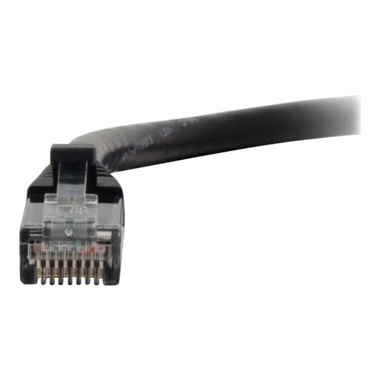 Cbl/1M Black CAT6 PVC Snagless UTP Patch