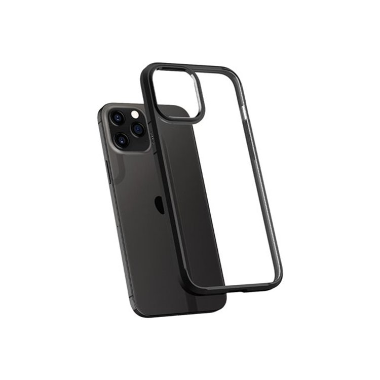 Spigen iPh 12(Pro) Ultra Hybr Mat Bl