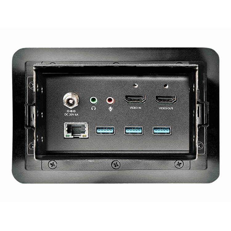 In-Table Conference Room Laptop Dock In-Table Conference Room Laptop Dock