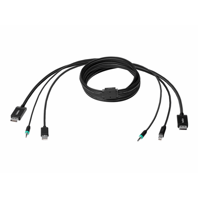 DISPLAY PORT/USB/AUDIO 6FT KVM COMBO CBL
