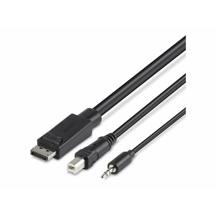 DISPLAY PORT/USB/AUDIO 6FT KVM COMBO CBL