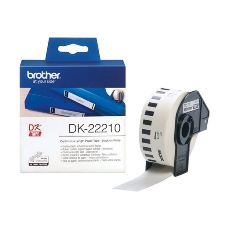 BROTHER DK22210 endless label paper