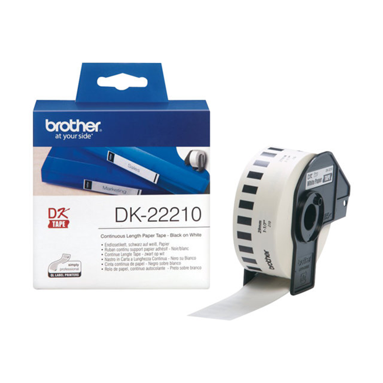 BROTHER DK22210 endless label paper
