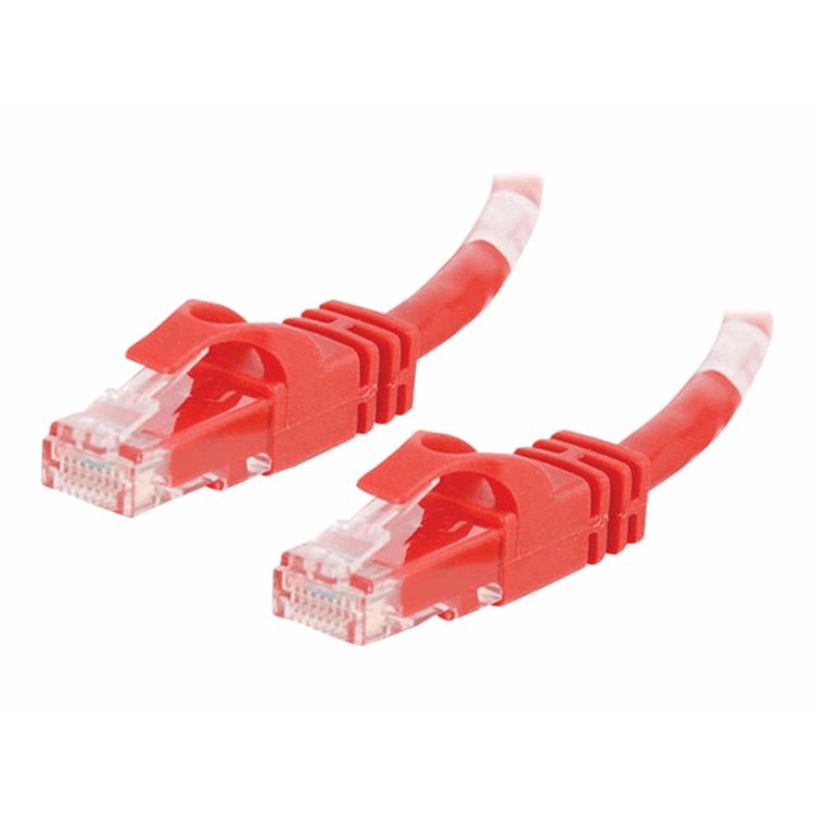 Cbl/0.5M Red CAT6 PVC Snagless UTP Patch